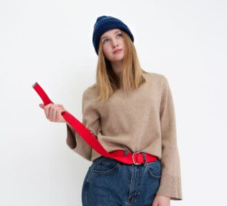 Ремень 3 см х/б кольцо